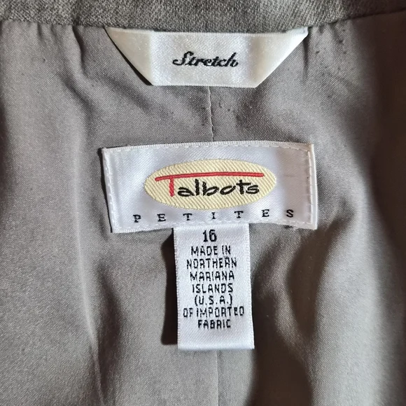 Gray Women's Blazer - Picture 2 of 10